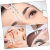 IWOWHERO 2pcs Professional Eyelid Treatment Tool Stainless Steel Tweezers Multifunctional