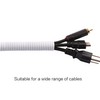 Alex Tech 25ft - 1/4 inch Split Wire Loom Tubing