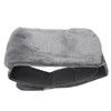 Uterus Warming Waist Belt Dark Gray Adjustable Thick Soft Plush