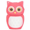Cartoon U Disk Pink Owl Appearance High Speed Bulk Storage