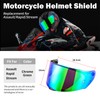 VCOROS Helmet Shield For Assault/Rapid/Stream Full Face Shield Street Motorcycle