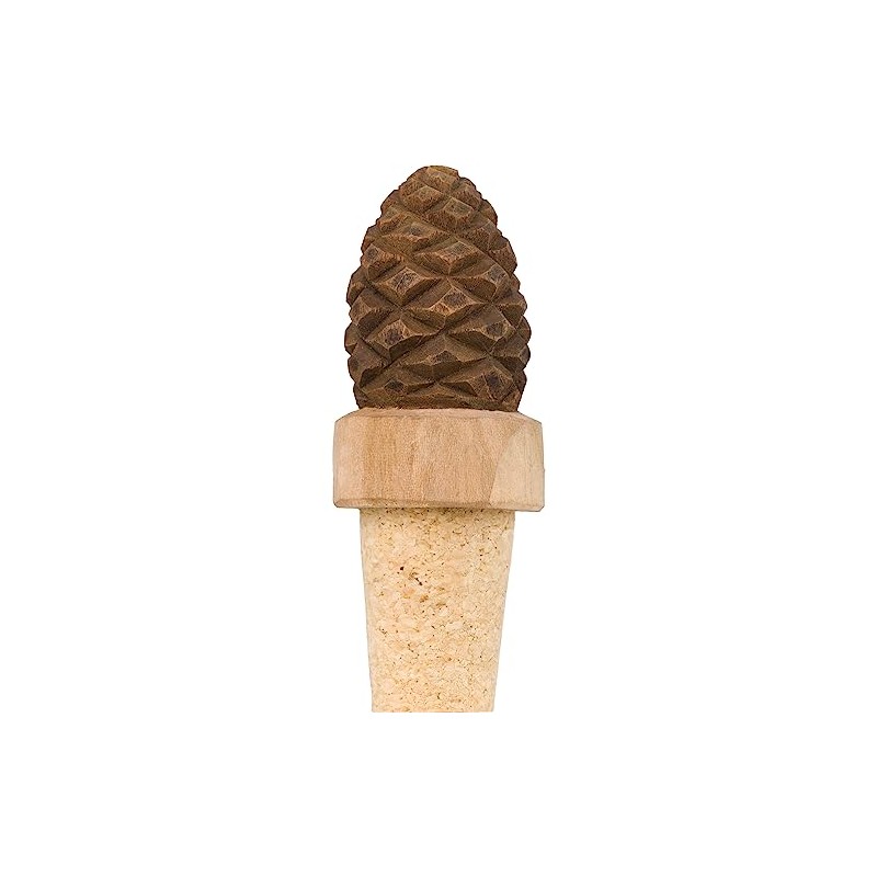 Wildlife Garden WG4995 Bottle Stopper Pine Cones - Decorative Hand
