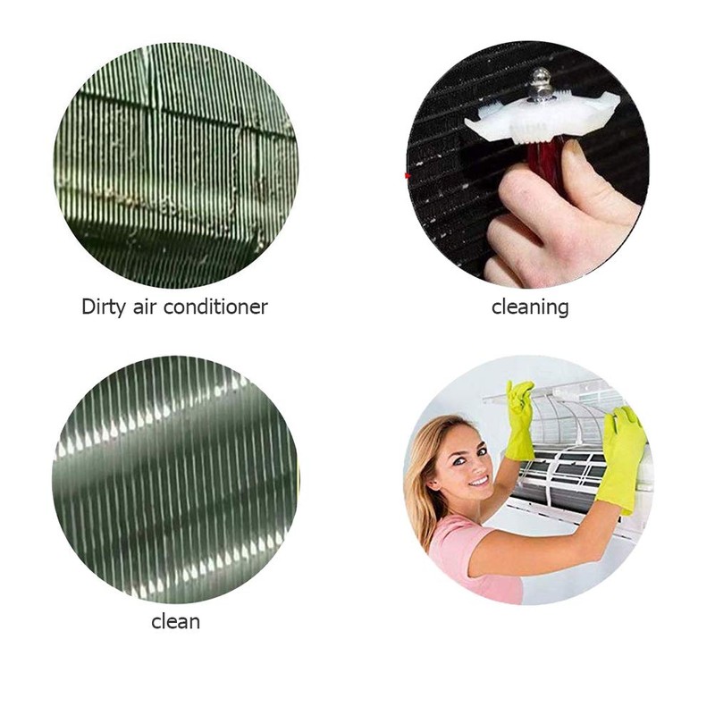 Sahgsa Air conditioning cleaning brush stainless steel comb refrigerator coil
