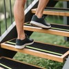 10-Pack Outdoor Stair Treads Non-Slip 6" x 24",Dark