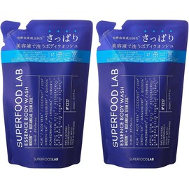 SFL Super Food Lab Essence Body Wash Refill, Set of 2, Body Soap, Skin Care, Refreshing, Smooth, Women's