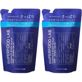 SFL Super Food Lab Essence Body Wash Refill, Set of 2, Body Soap, Skin Care, Refreshing, Smooth, Women's