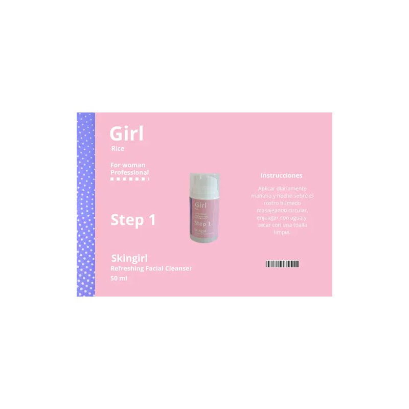 Skincare Para Dama Con Extracto De Arroz 4 Piezas Nuevo