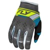 Fly Racing Kinetic Prix Men's Gloves (Charcoal/Hi-Vis, Small)