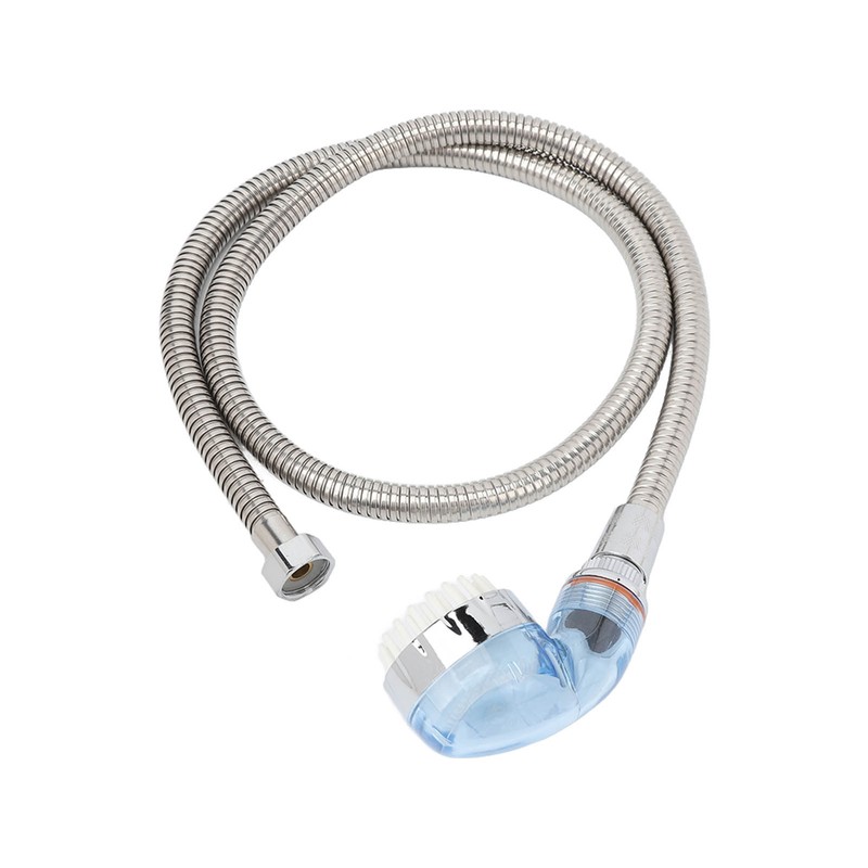 Electroplated Shampoo Bowl Spray Head Hose Professional Hair Salon Pressurization