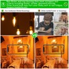 LiteHistory Dimmable 4W 2200K Amber CA10 led Bulb E12 Candelabra