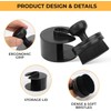 Car Tyre Shine Brush with Seal Cover, High Density Applicator,