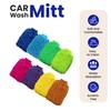 Car Wash Mitt Microfibre x 2 Car Cleaning 2Pack