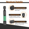 sourcing map 5pcs H8 Flat Hex Head Screwdriver Bit 8mm