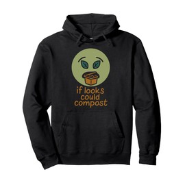 Plastic Free Eco Friendly Zero Waste Sustainable Green Pullover Hoodie