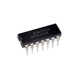 Circuito Integrado Chip IC 74LS21 Compuerta Lógica AND Cuadruple 7421 Paquete con 5 Piezas