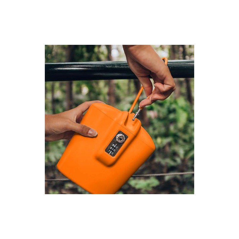 SAFEGO - Caja de seguridad portátil para interiores y exteriores