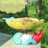 MUMTOP Bird Baths for Outdoors, Outdoor Garden Birdbath Bowl Resin