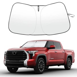 Unbranded Front Auto Windshield Cover Car Windshield Sun Shade for 2007-2021 Toyota Tundra