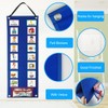 zalati Children's Calendar Chart Children's Visual Schedule Wall Daily Planner