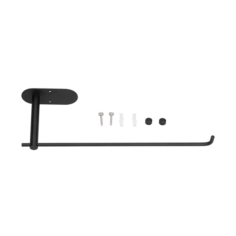 Paper Towel Holder Self Adhesive Drilling Stainless Steel Wall Towel