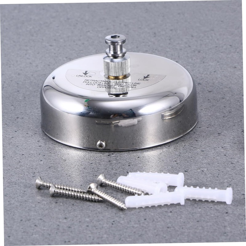 Outanaya Clothes Moisture Dryer Stainless Steel Housing Retractable Line 5kg