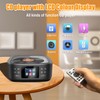 Portable CD Player Bluetooth,Desktop CD Player with Bluetooth Music Boombox