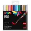 Posca Marker Case PCF-350 Primary Colours (Pack of 10)
