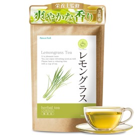 Lemon Grusty Tea Bag, Additive-Free, Caffeinated, Made in Japan, 60 Packs