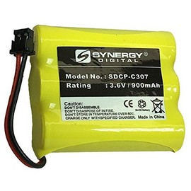 Radio Shack 43-3817 Cordless Phone Battery Combo-Pack Includes: 2 x SDCP-C307 Batteries