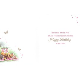 To A Wonderful Sister in law Birthday Card - Size 6" X 8"