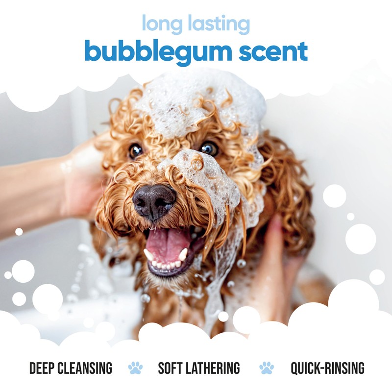 Bubblegum Dog Shampoo by Buddycare | Deep Cleansing Shampoo for