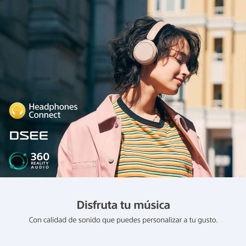 Audífonos Inalámbricos Sony Wh-ch520 Negro
