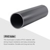 sourcing map PVC Rigid Round Pipe 81.4mm ID 90mm OD