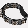 Meinl TMT1BK Hand Tambourine and Steel Jingles - Black