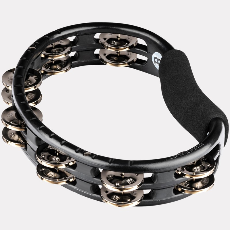 Meinl TMT1BK Hand Tambourine and Steel Jingles - Black