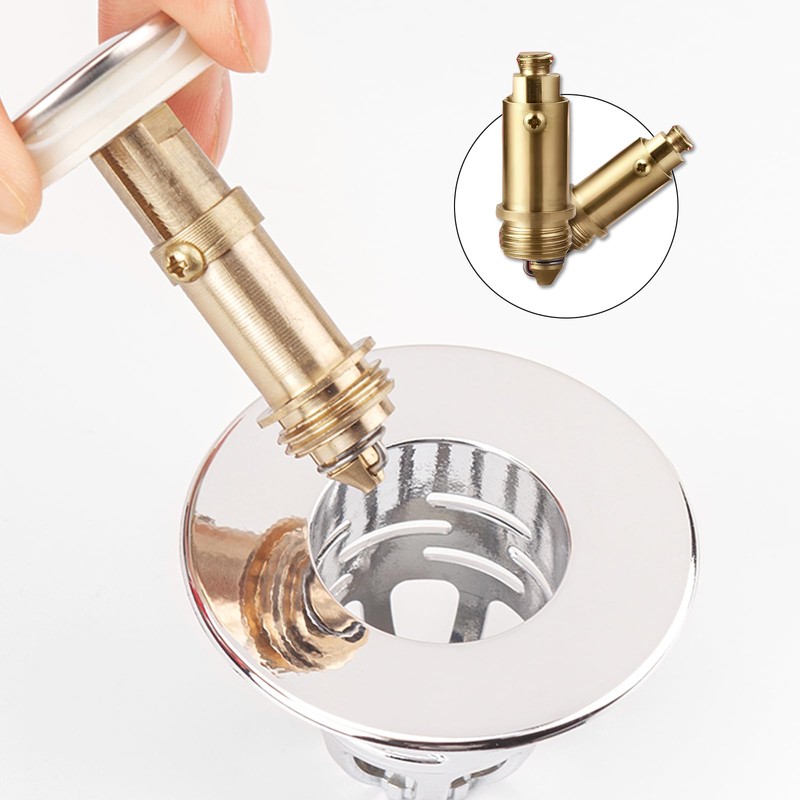 Bettinay 3PCS Pop Up Sink Plug Replacement, Universal Fit Pop