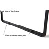 Premium UV Resistant Slim Style Stainless Steel License Plate Frame