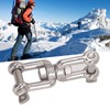 304 Stainless Steel Double Jaw Shackle Rustproof Universal Jaw Anchor
