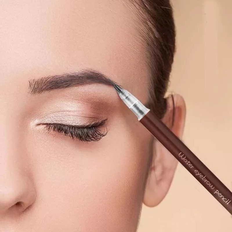 Biya Delineador Lápiz Cejas Plumón Fino Waterproof Microblading