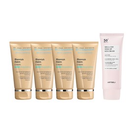 Schrammek Blemish Balm Classic BB Cream 30ml x4 + Artdeli Tone-up Sunscreen 50ml / 슈라멕 블레미쉬밤 클래식 비비크림 30ml x4 + 아트델리 톤업 선크림 50ml