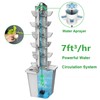 Vertical Hydroponic Tower Garden System - 6 Layer 30 Pods