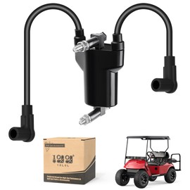 10L0L Dual Ignition Coil for EZGO TXT, Medalist, Marathon 4 Cycle Gas Golf Cart 1991-2002, Replace OEM 26652-G01 EPIGC103