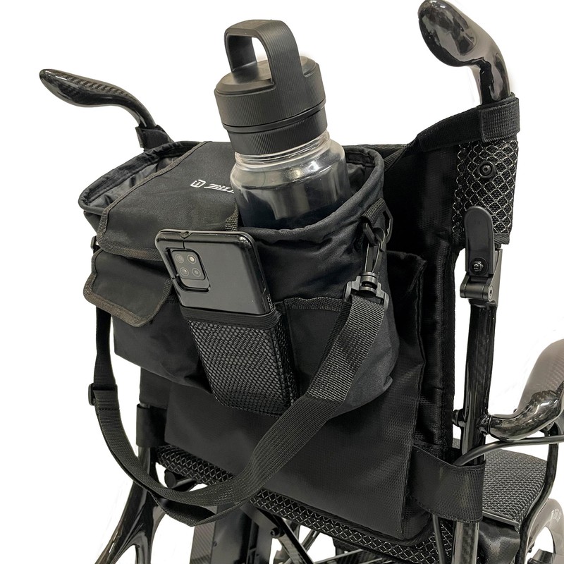 ZiiLIF Mobility Scooter Handlebar Bag, Electric Wheelchair Bag, Convenient Storage