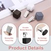 sourcing map 8Pcs Tablecloth Weights, Marble Tablecloth Pendant with Metal