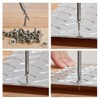 Threetwofour 100 Pack Strip Light Mounting Brackets,Tape Light Fixing Clips,led