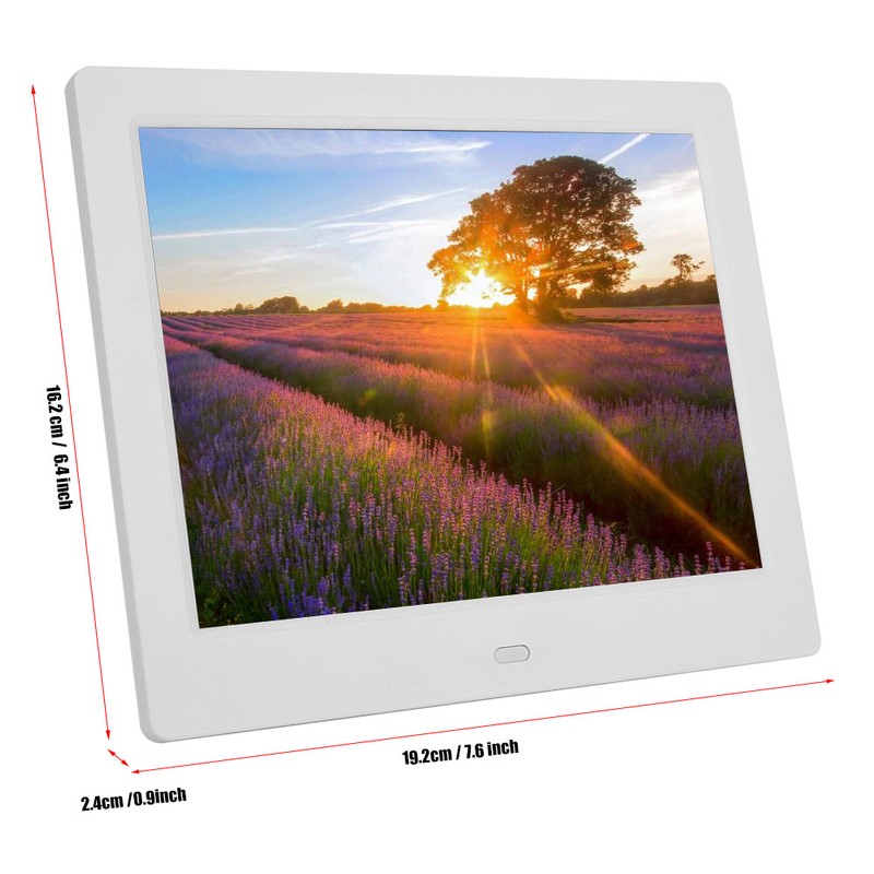 8 Inch 16:9 800*600 HD Digital Photo Album Frame Video