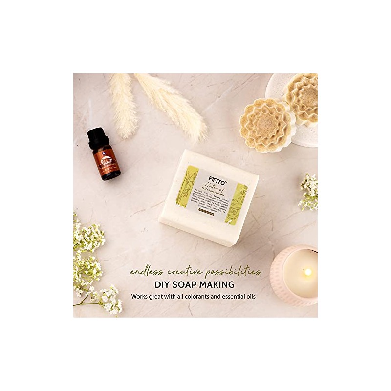 Pifito - Base de jabón de glicerina vegetal natural para