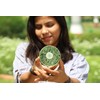 Prajet Energized Orgonite Healing Crystal Round Tea Coaster Approx. Diameter