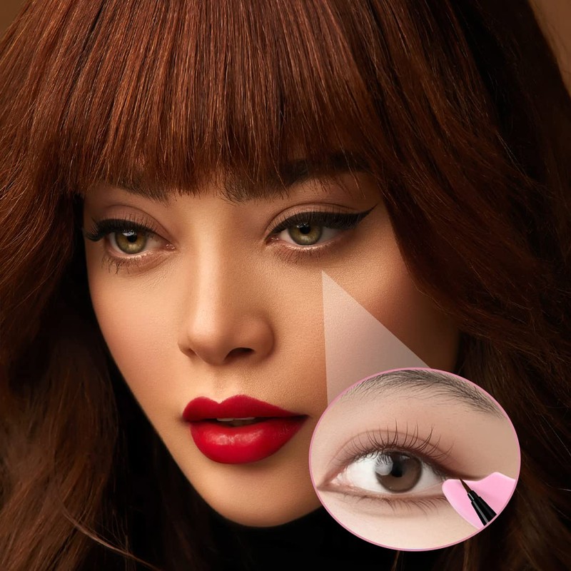 5 Pieces Eyeliner Stencil Eyeshadow Stencil Eye Makeup for Applying