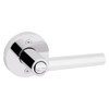 Kwikset Milan Keyed Entry Door Lever featuring SmartKey Security in